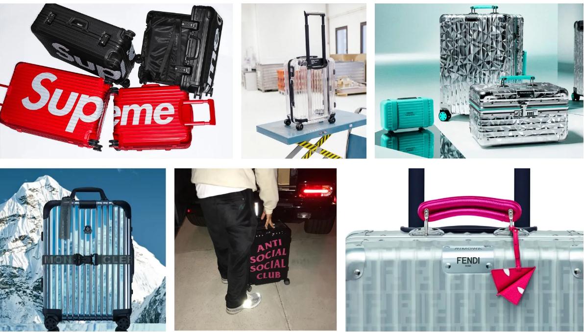 Rimowa 與 Supreme、Off White、Tiffany、Anti Social Social Club、Fendi……以及 Moncler 合作