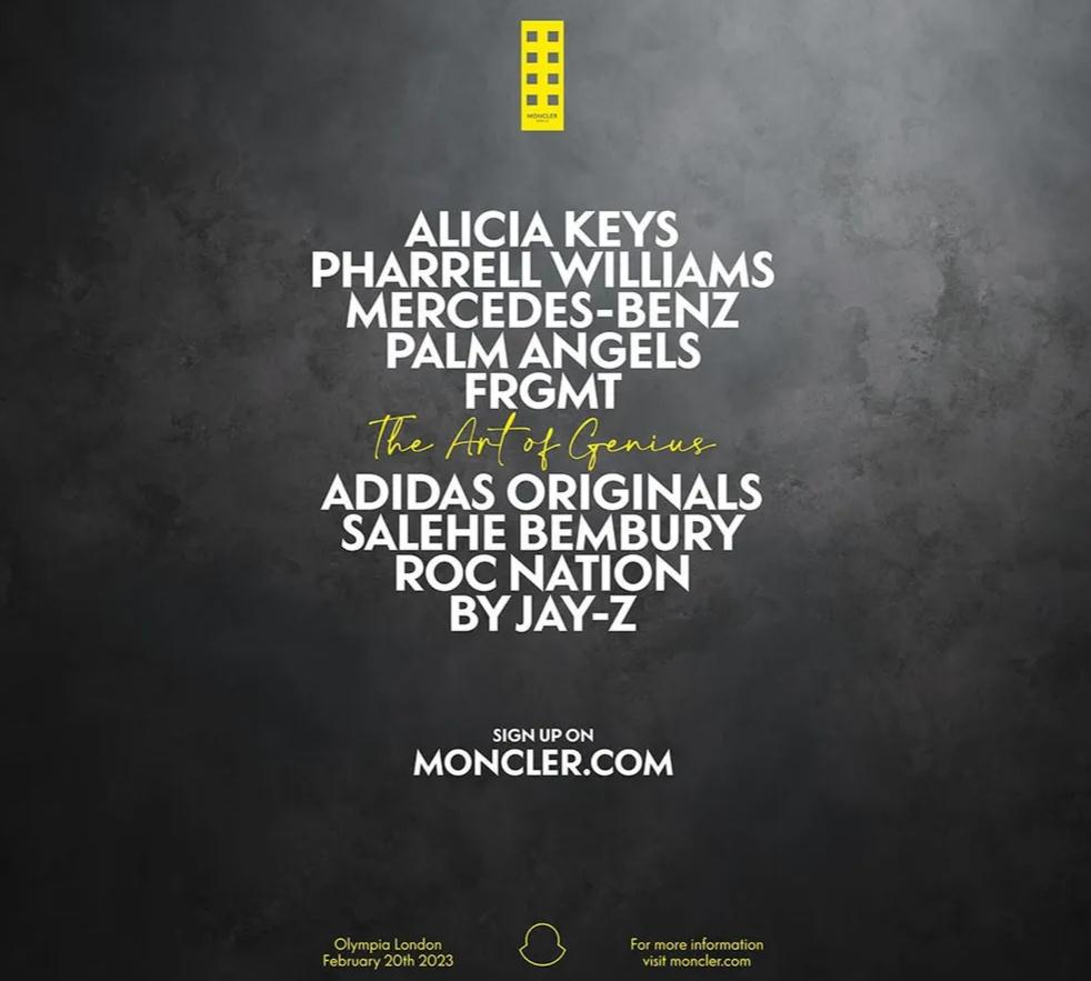 Moncler Genius 2023 系列。來源：Vogue