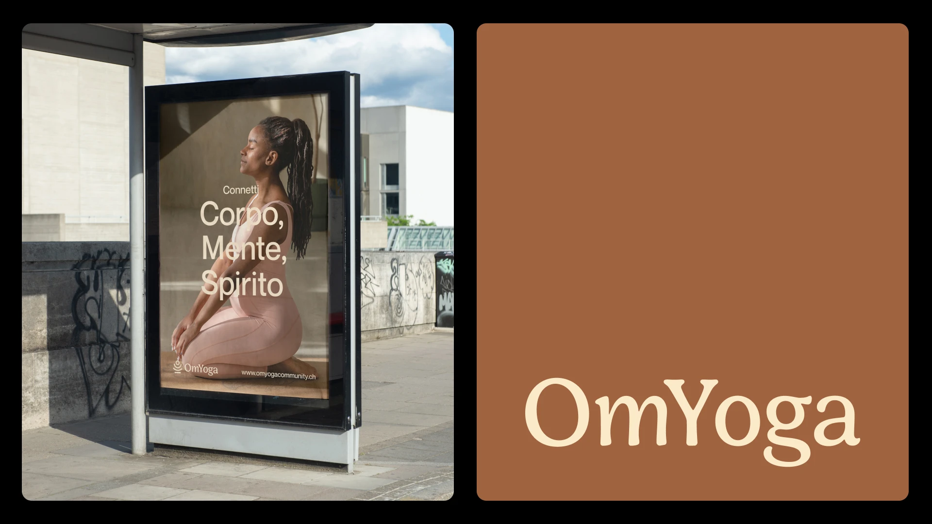 OmYoga 健康與瑜伽品牌設(shè)計-logo&vi設(shè)計公司