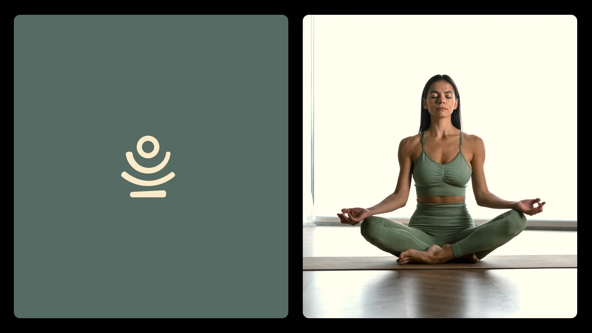 OmYoga 健康與瑜伽品牌設(shè)計-logo&vi設(shè)計