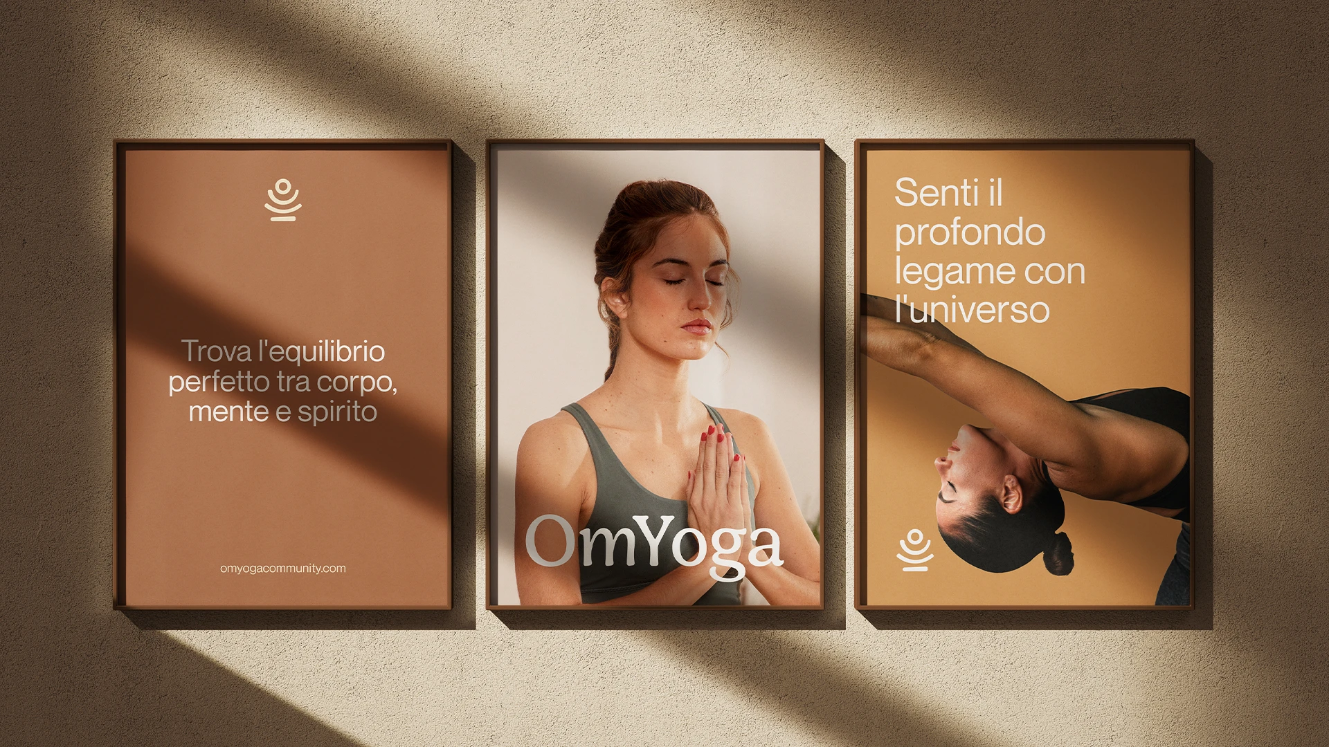 OmYoga 健康與瑜伽品牌設(shè)計-logo&vi設(shè)計公司