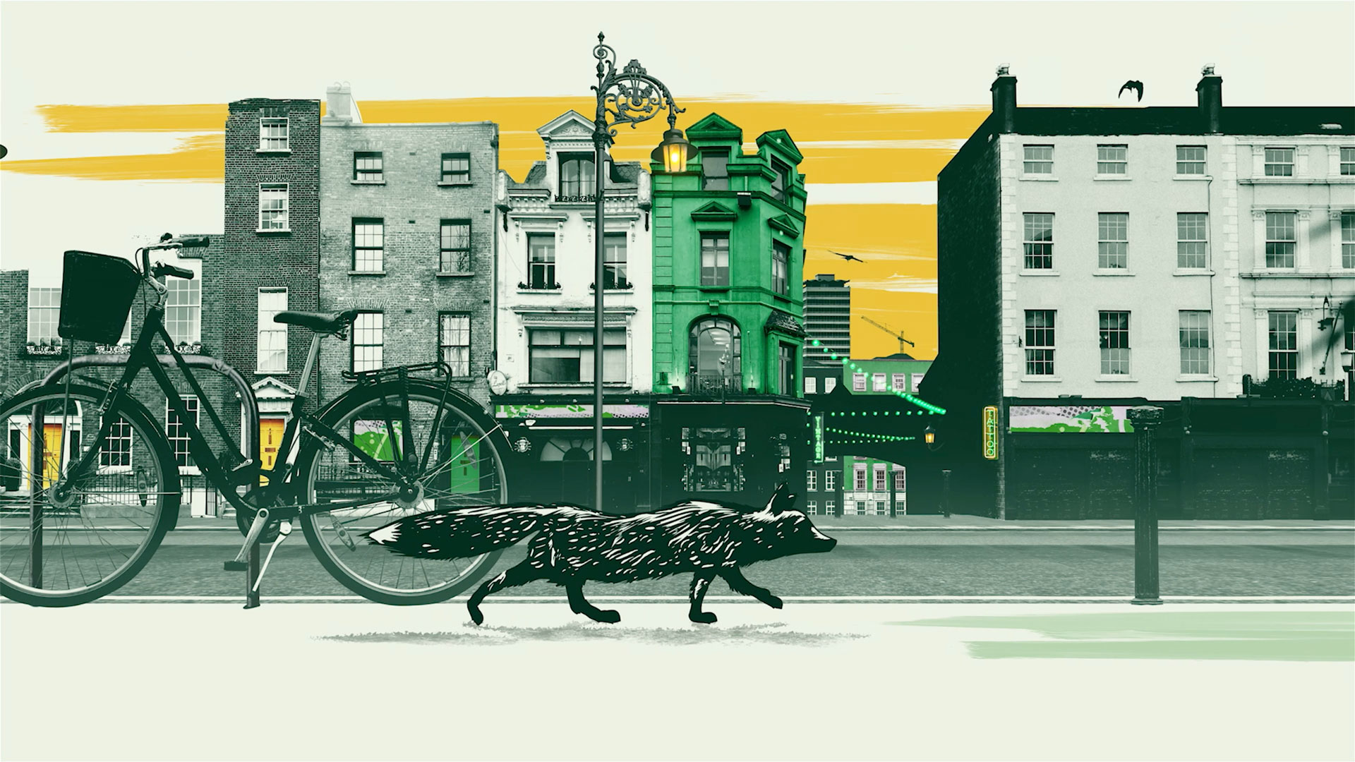 “果園小偷”野生蘋果酒品牌創(chuàng)建策劃狐貍插畫包裝設計電視廣告及宣傳推廣