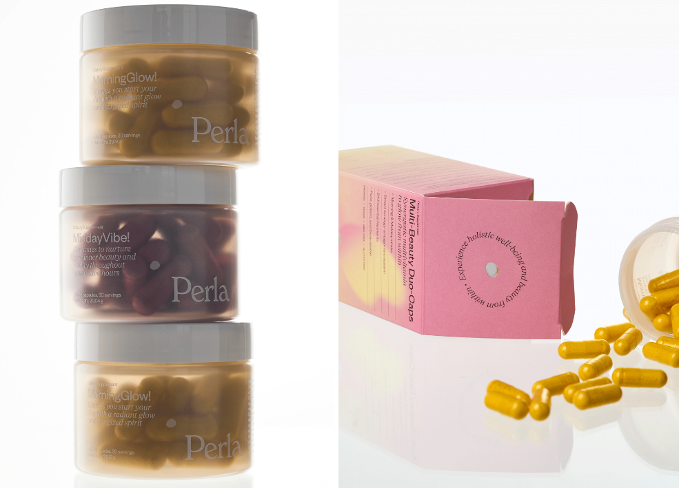 Perla美容保健品營(yíng)養(yǎng)補(bǔ)充劑包裝設(shè)計(jì),貝殼珍珠模糊下效果 Perla美容保健品營(yíng)養(yǎng)補(bǔ)充劑包裝設(shè)計(jì),貝殼珍珠模糊下效果