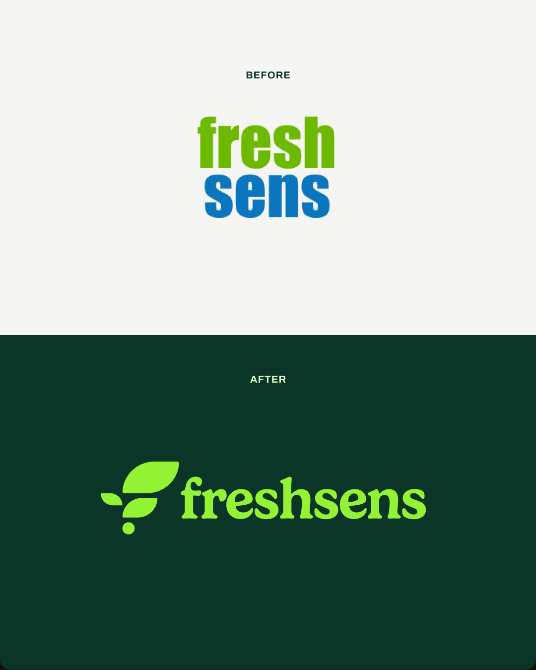 FreshSens農(nóng)業(yè)科技公司logo設(shè)計(jì)葉子元素 FreshSens農(nóng)業(yè)科技公司logo設(shè)計(jì)葉子元素