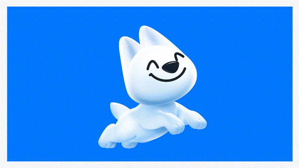 Mail 互聯(lián)網(wǎng)信息平臺品牌機器狗Byte科技吉祥物設(shè)計