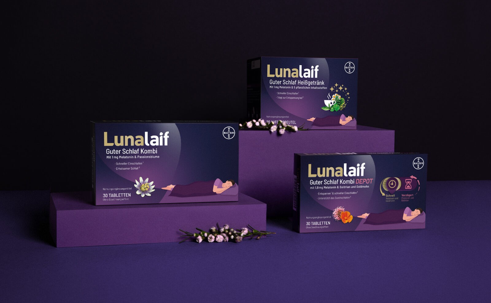 拜耳Laif品牌保健品藥品包裝設(shè)計(jì),天然成分為精神健康注入新活力 拜耳Laif品牌保健品藥品包裝設(shè)計(jì),天然成分為精神健康注入新活力