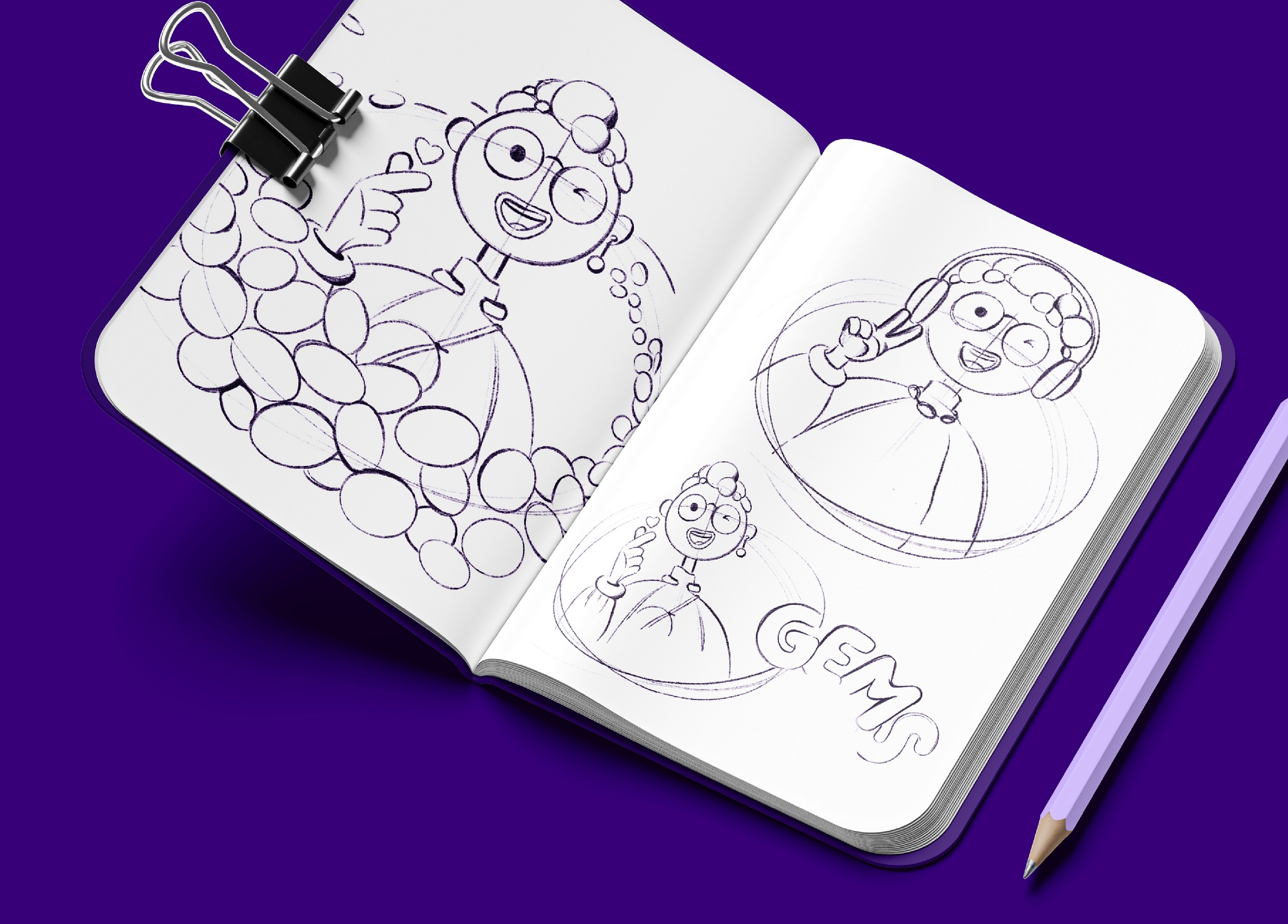 吉百利寶石巧克力兒童糖豆包裝設(shè)計(jì) 3D建模巧克力女孩元素