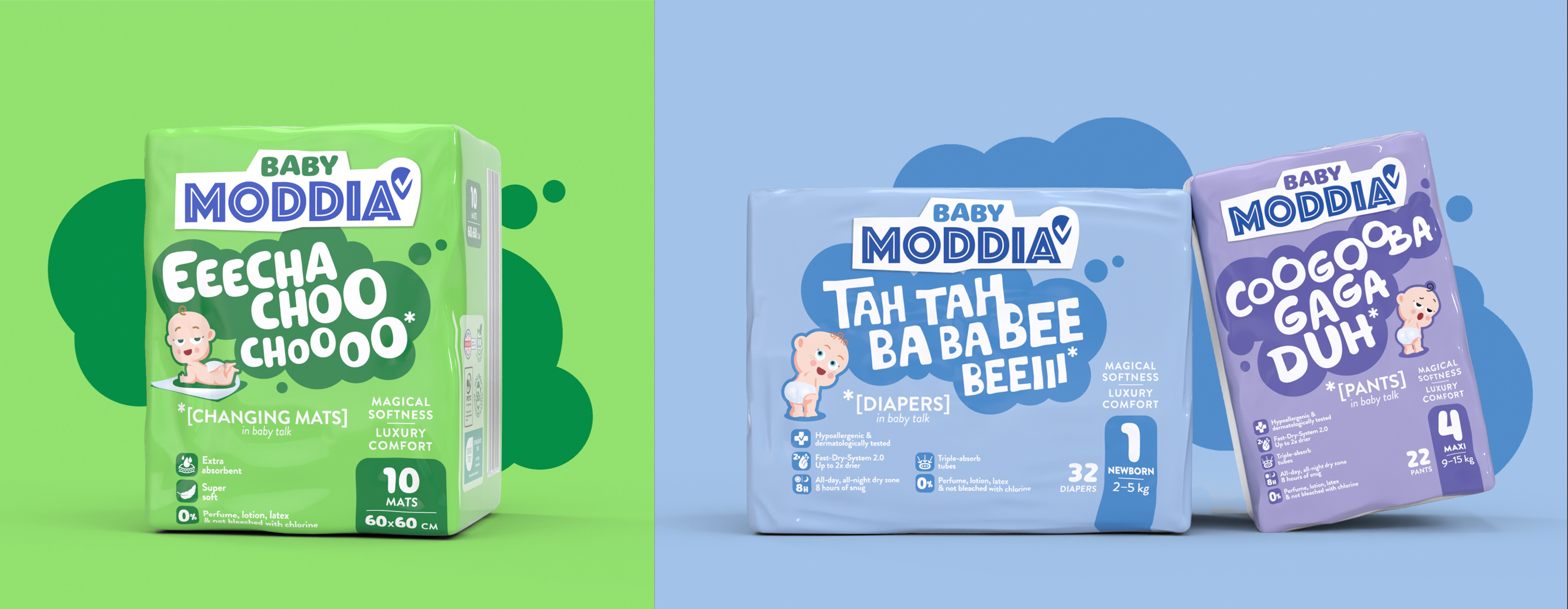 Baby Moddia嬰兒紙尿褲尿布包裝設(shè)計(jì)“寶寶兒語”創(chuàng)意-上海包裝設(shè)計(jì)公司 Baby Moddia嬰兒紙尿褲尿布包裝設(shè)計(jì)“寶寶兒語”創(chuàng)意-上海包裝設(shè)計(jì)公司