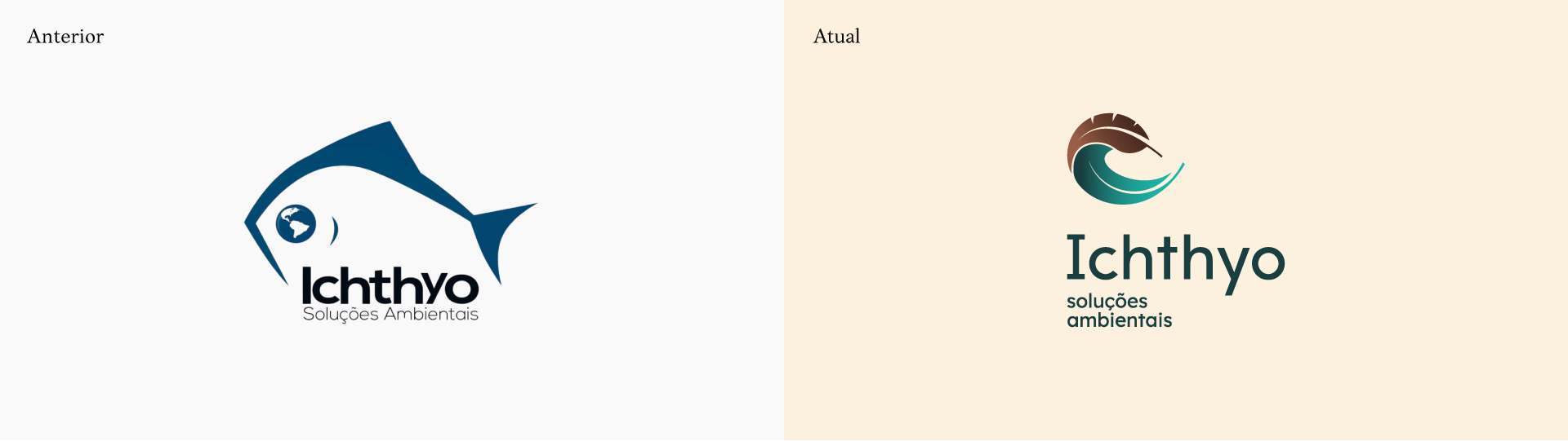 Ichthyo 陸地和水生動植物環(huán)境咨詢公司logo設(shè)計企業(yè)形象vi設(shè)計,樹葉羽毛水流波浪元素結(jié)合 Ichthyo 陸地和水生動植物環(huán)境咨詢公司logo設(shè)計企業(yè)形象vi設(shè)計,樹葉羽毛水流波浪元素結(jié)合