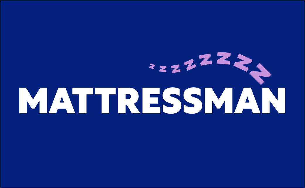 Mattressman英國(guó)最大在線(xiàn)電商床墊零售商品牌形象重塑logo設(shè)計(jì)vi應(yīng)用設(shè)計(jì)-睡眠字母Z曲線(xiàn)