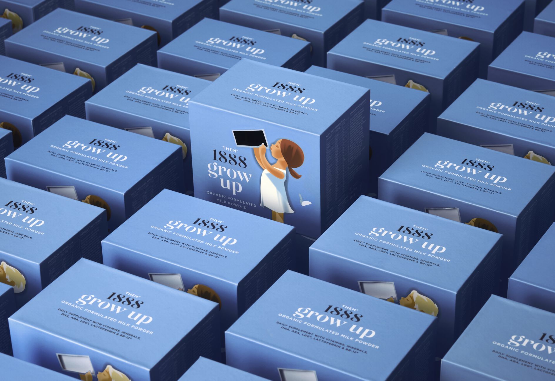 Them 1888 丹麥高端有機兒童奶粉袋裝盒裝亞洲市場包裝設(shè)計,北歐簡約風(fēng)格 Them 1888 丹麥高端有機兒童奶粉袋裝盒裝亞洲市場包裝設(shè)計,北歐簡約風(fēng)格