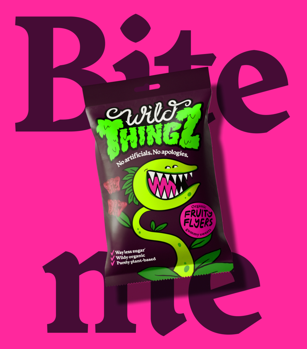 Wild Thingz有機(jī)植物基糖果打造吸引潮流的兒童叛逆品牌包裝設(shè)計及蛇吉祥物設(shè)計 Wild Thingz有機(jī)植物基糖果打造吸引潮流的兒童叛逆品牌包裝設(shè)計及蛇吉祥物設(shè)計