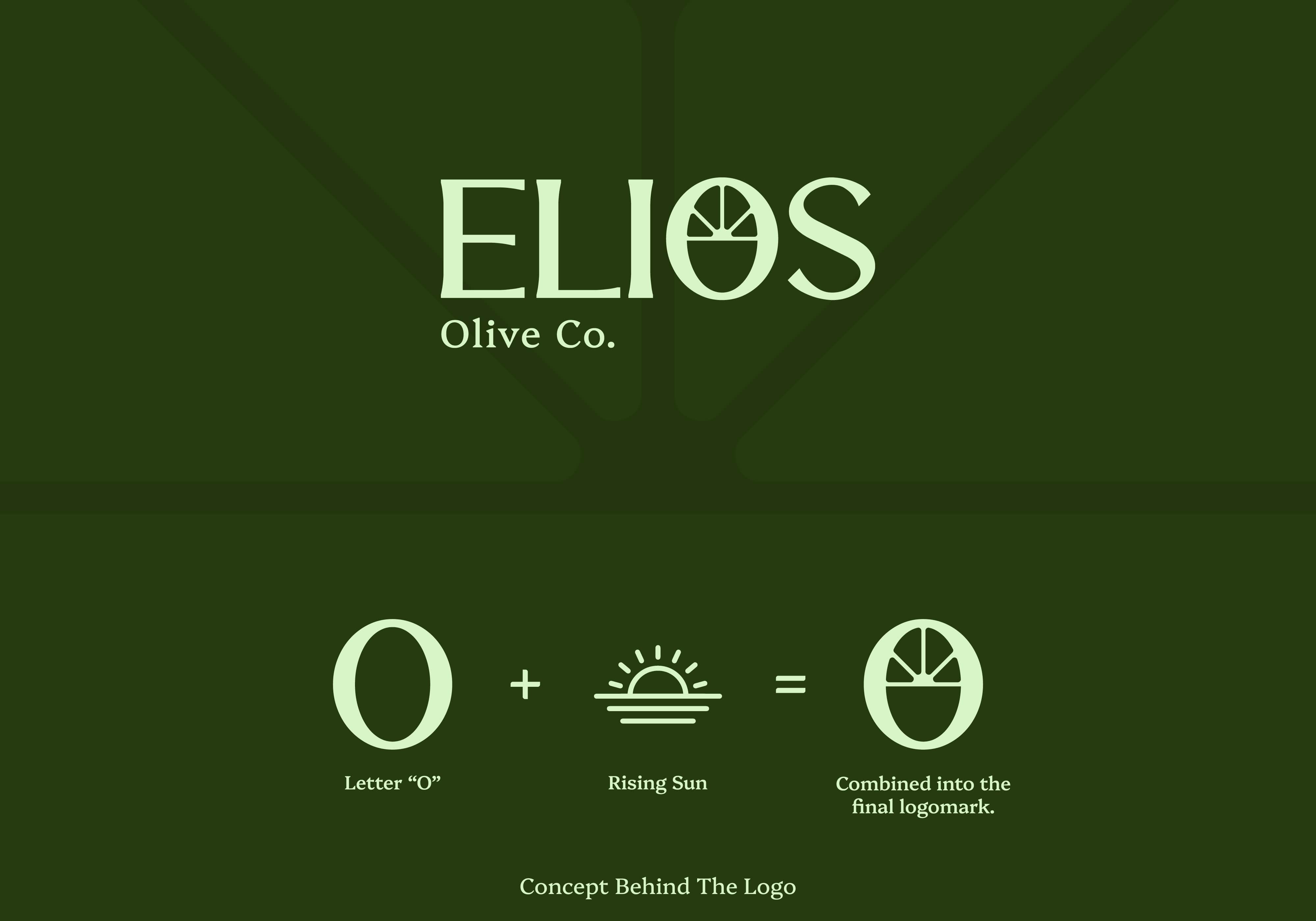 Elios代表文化和傳統(tǒng)橄欖油品牌logo設(shè)計包裝設(shè)計，自然清新風(fēng)格