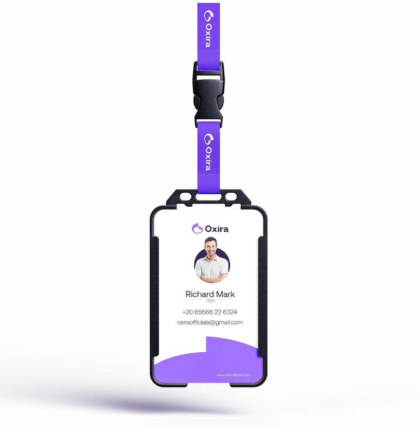 Oxira 人工智能未來科技品牌logo設計vi設計，現(xiàn)代極簡主義與科技前沿美學