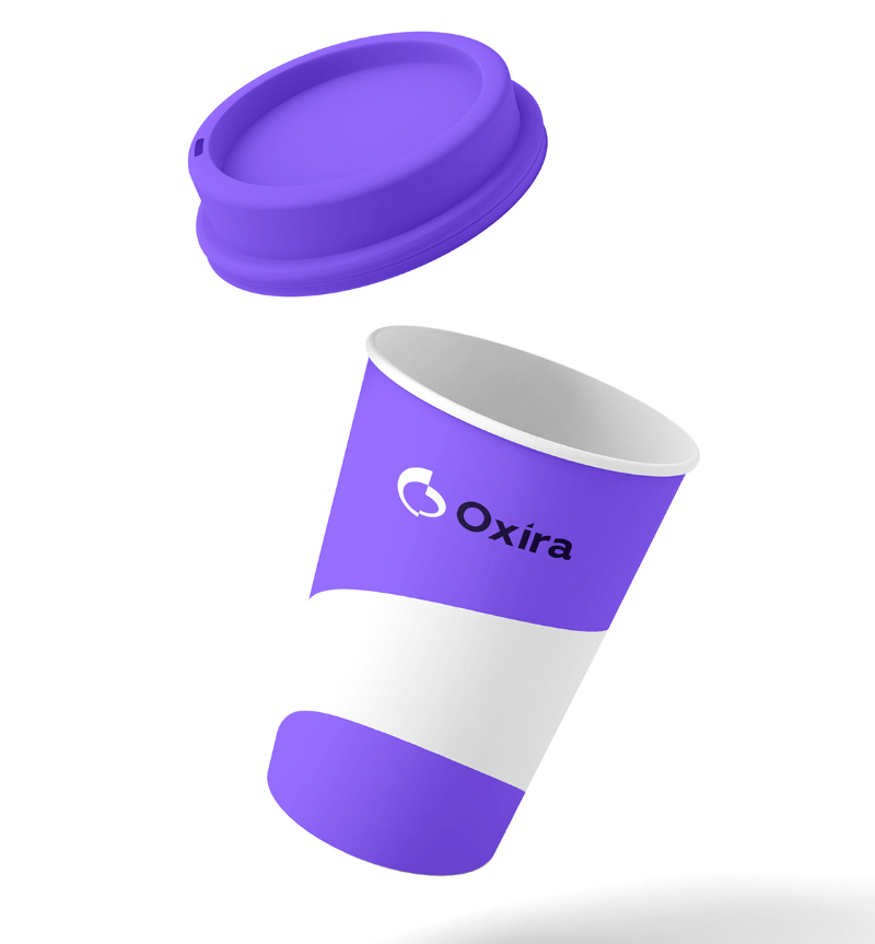 Oxira 人工智能未來科技品牌logo設計vi設計，現(xiàn)代極簡主義與科技前沿美學