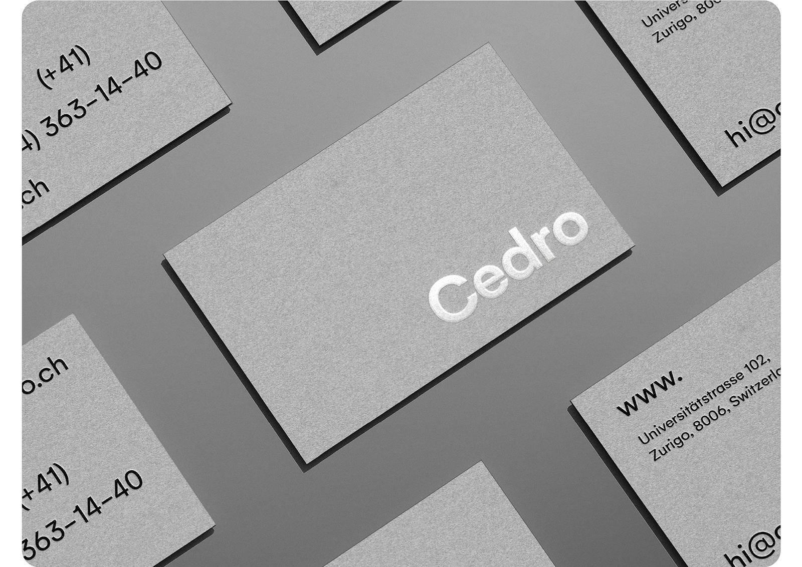 Cedro 男性護膚品牌創(chuàng)建（潔面乳保濕霜精華液）-命名logo設(shè)計銀色包裝設(shè)計