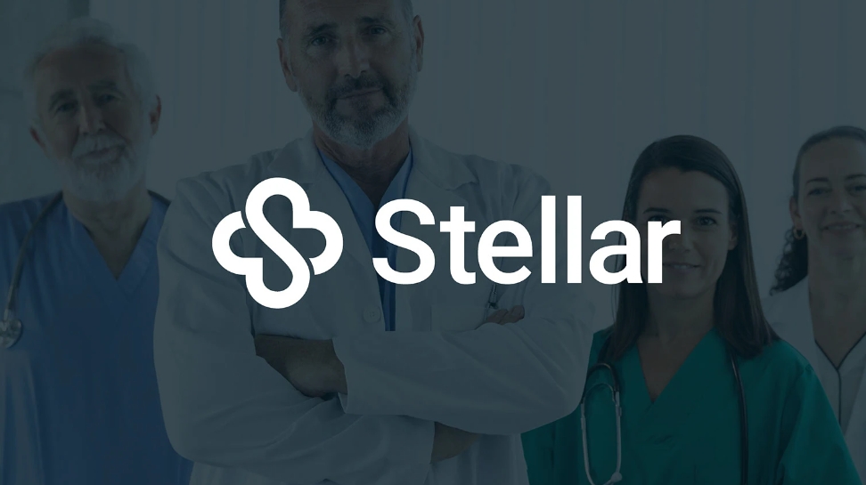 Stellar 醫(yī)院logo設(shè)計vi設(shè)計，融合多個醫(yī)療元素-上海logo設(shè)計公司