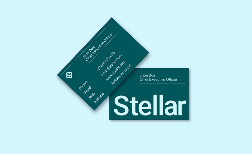 Stellar 醫(yī)院logo設(shè)計vi設(shè)計，融合多個醫(yī)療元素-上海logo設(shè)計公司