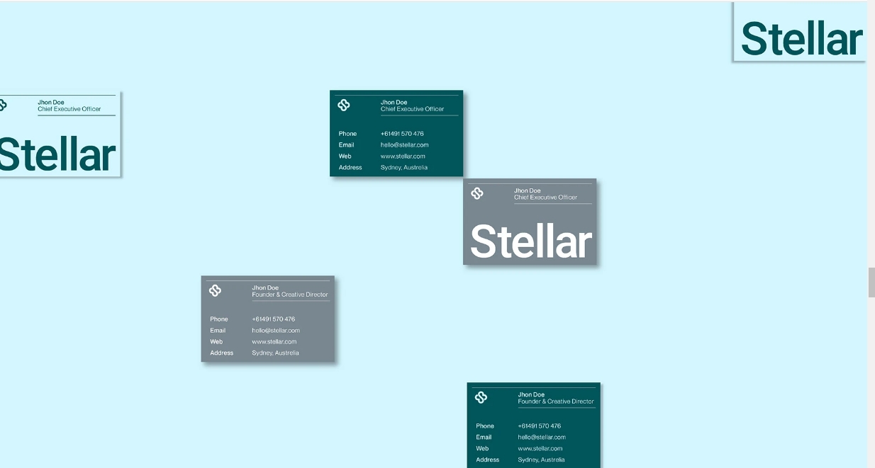 Stellar 醫(yī)院logo設(shè)計vi設(shè)計，融合多個醫(yī)療元素-上海logo設(shè)計公司