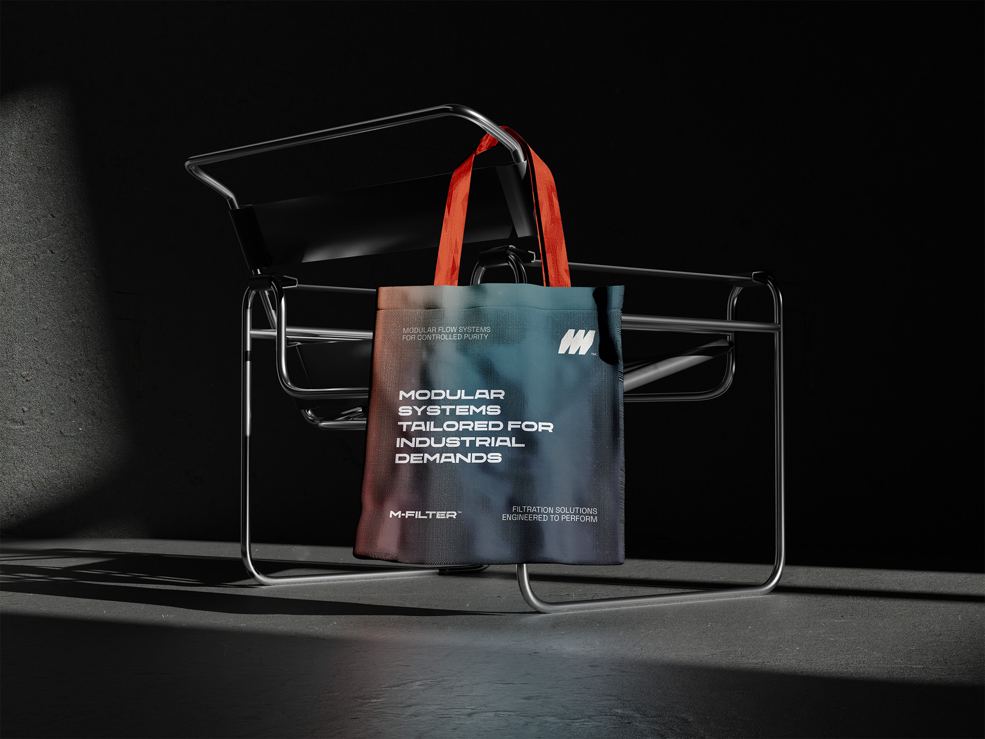 M-Filter 過濾技術(shù)專家品牌視覺形象設(shè)計(jì)與M字母logo設(shè)計(jì)-上海logo設(shè)計(jì)公司-尚略