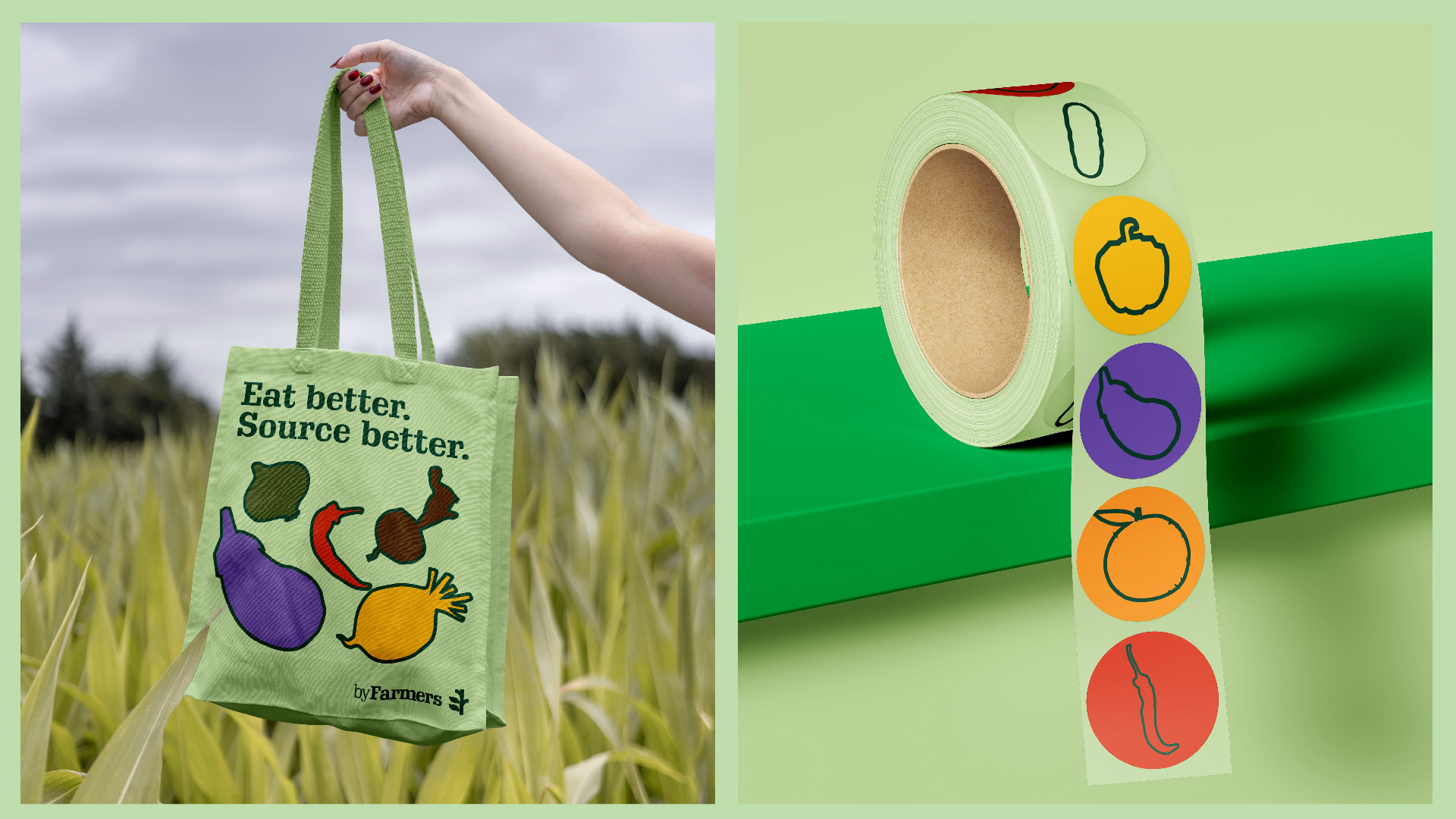 byFarmers 農場品牌視覺形象vi設計logo設計“藝術加沉穩(wěn)”風格