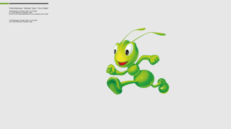 愛德林汽車養(yǎng)護品“螞蟻”卡通吉祥物設計1