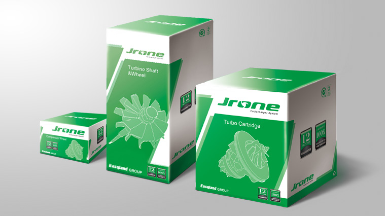 JRONE勁朗渦輪增壓器汽配包裝設(shè)計1-尚略廣告-上海包裝設(shè)計公司