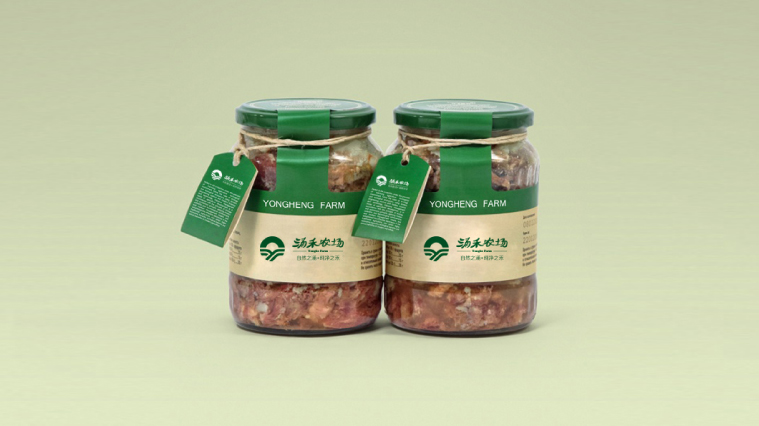 涌禾農場腌制品農產品包裝設計-上海農產品品牌策劃設計公司包裝設計公司