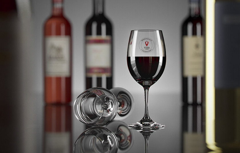 YESS紅酒優(yōu)選商標LOGO設計