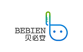 Bebien 貝必安嬰兒智能體溫計(jì)品牌命名與logo設(shè)計(jì)
