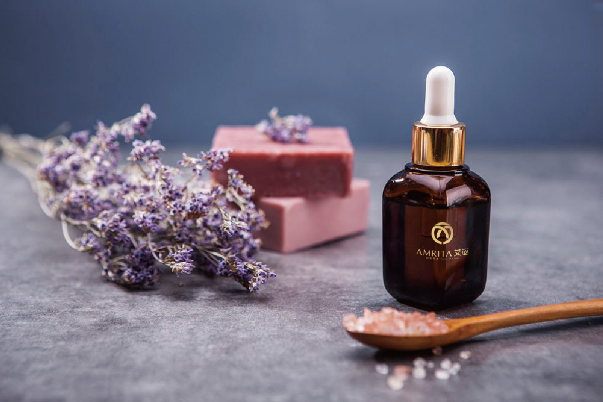 AMRITA 艾宓精油與女性原創(chuàng)設(shè)計(jì)品牌命名與logo設(shè)計(jì)