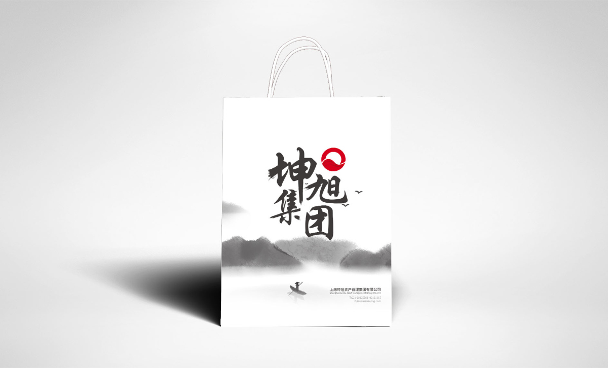 坤旭集團(tuán)企業(yè)文化MI策劃建設(shè)與公司llogo設(shè)計(jì)vi設(shè)計(jì)，濃濃中國風(fēng)