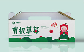 涌禾農(nóng)場(chǎng)有機(jī)草莓包裝設(shè)計(jì)