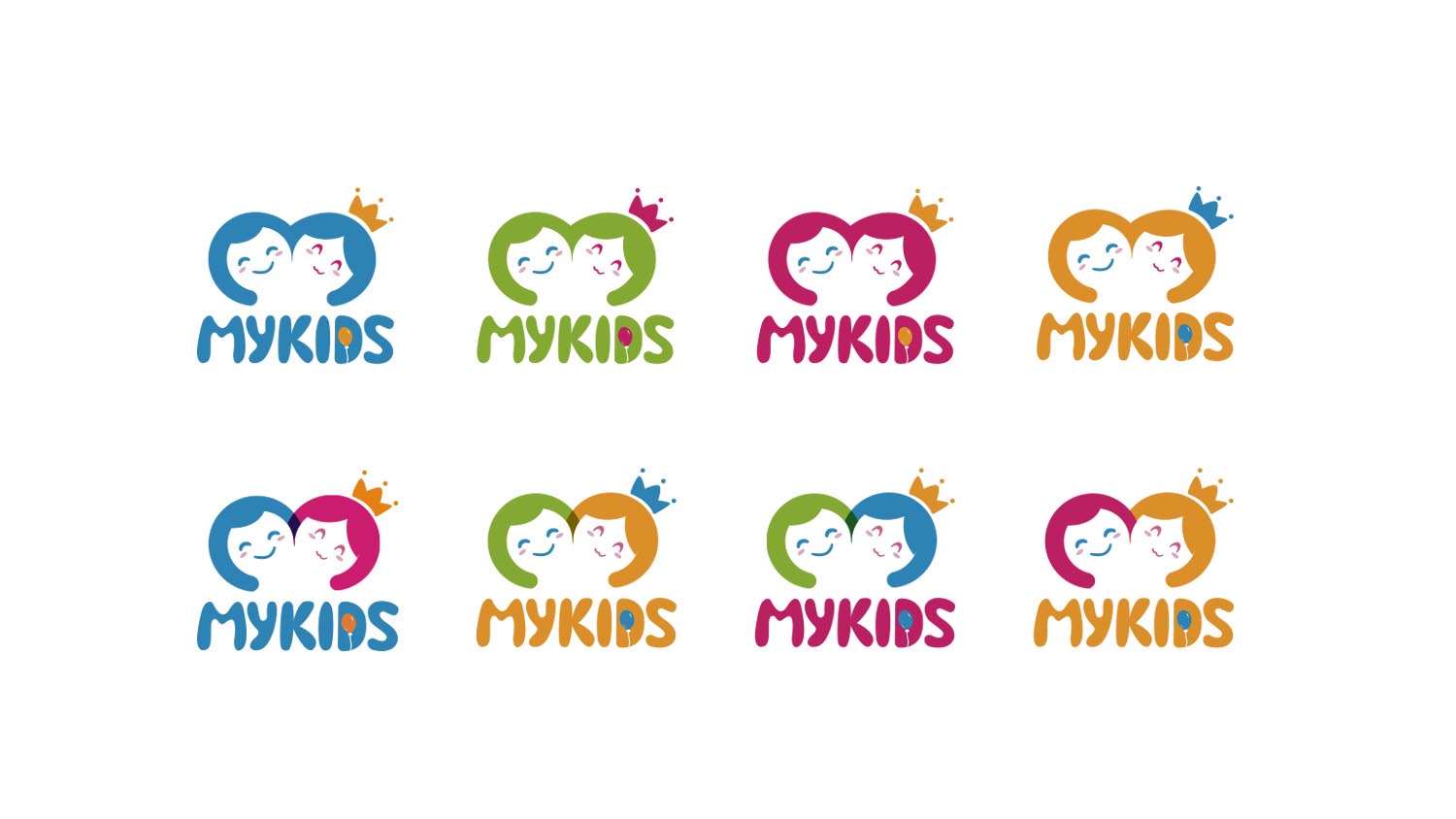 MYKIDS蒙奇思幼兒園品牌logo設(shè)計vi設(shè)計