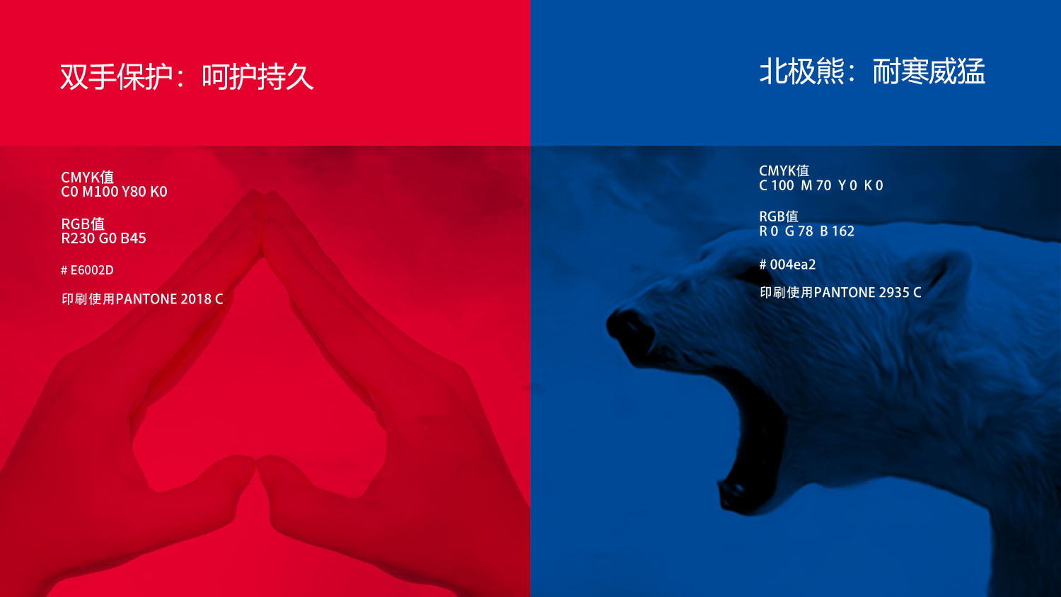 北極熊潤滑油品牌logo設計包裝設計