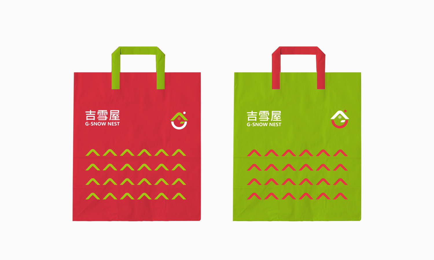吉雪屋冷凍食品便利店品牌命名設(shè)計(jì)-logo,vi