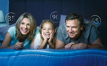 安睡號(hào)碼數(shù)字睡眠系統(tǒng)與AI空氣懸浮智能床墊廣告宣傳海報(bào)設(shè)計(jì)與賣點(diǎn)策劃