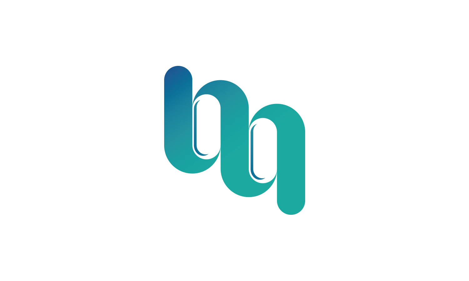 Megene 彌因生物醫(yī)藥科技公司logo設(shè)計(jì)“字母M+基因”元素