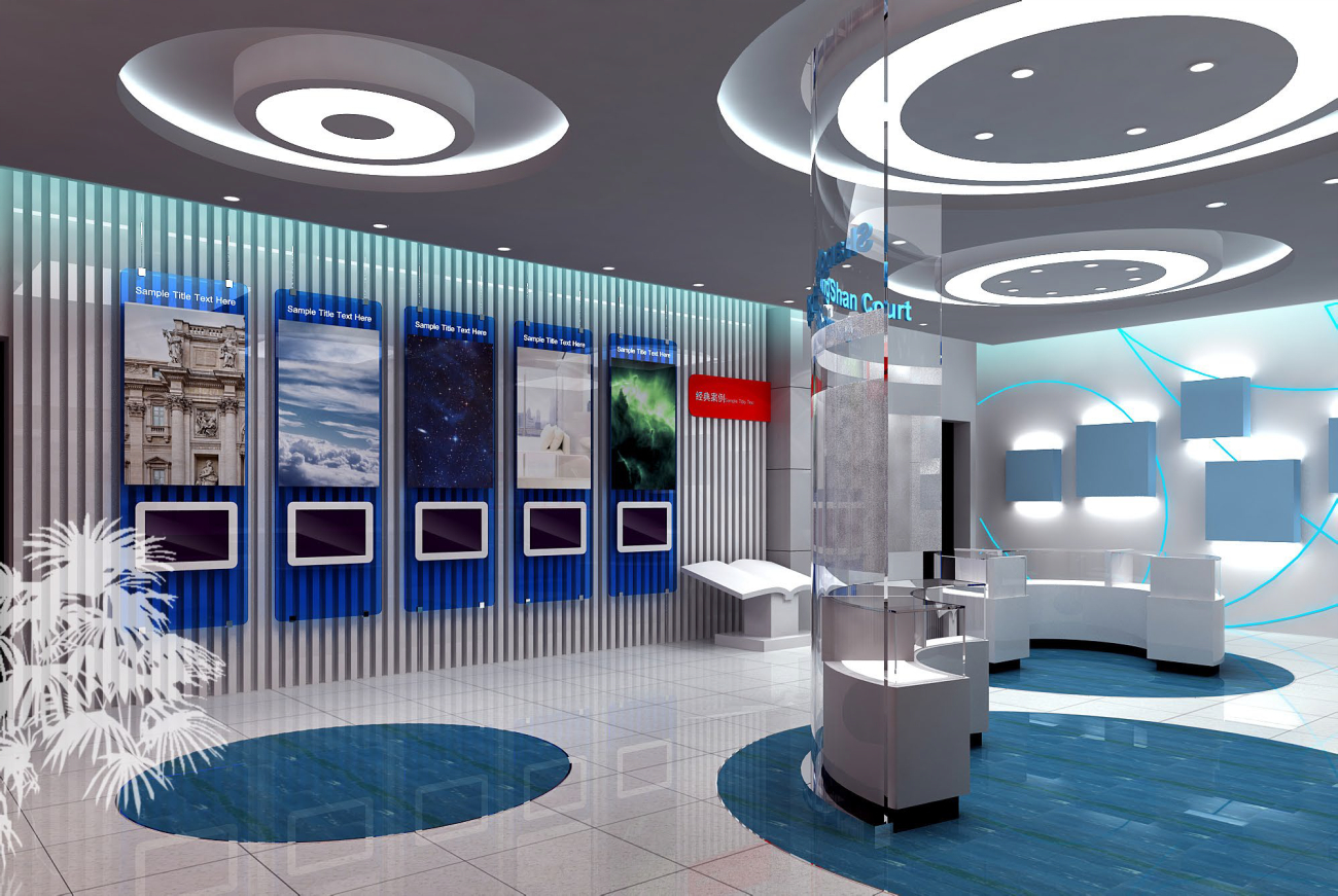 尚略企業(yè)展廳設(shè)計作品合集