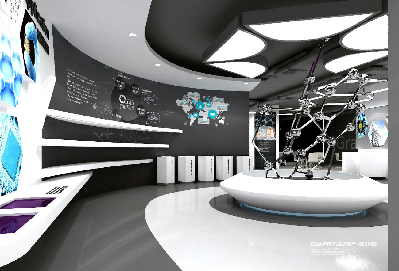 尚略企業(yè)展廳設(shè)計作品合集